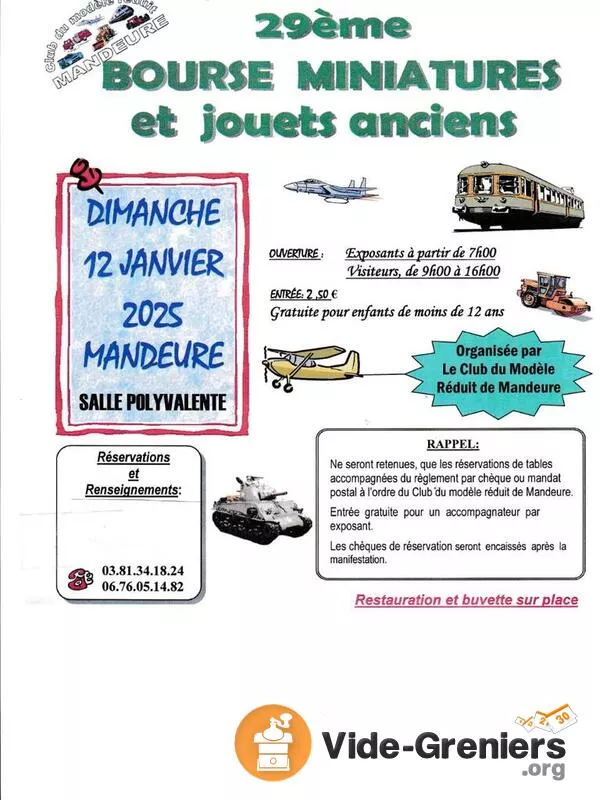 Bourse de Miniatures et Jouets Anciens