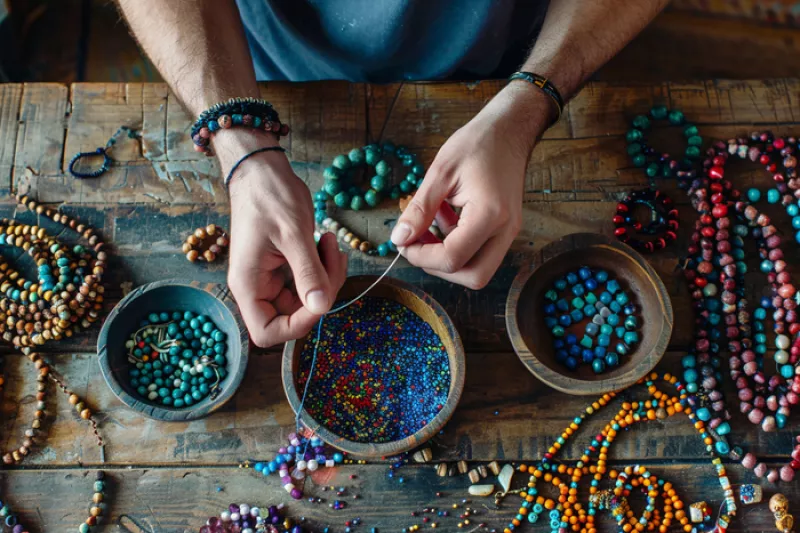 Créa'Familles : Création de Bracelets Shamballa