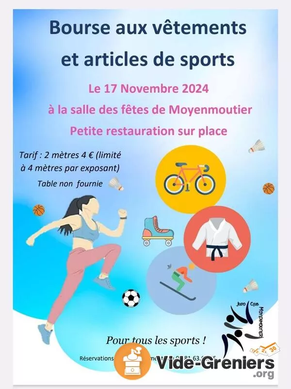 Bourse Aux Vêtements et Matériel de Sports