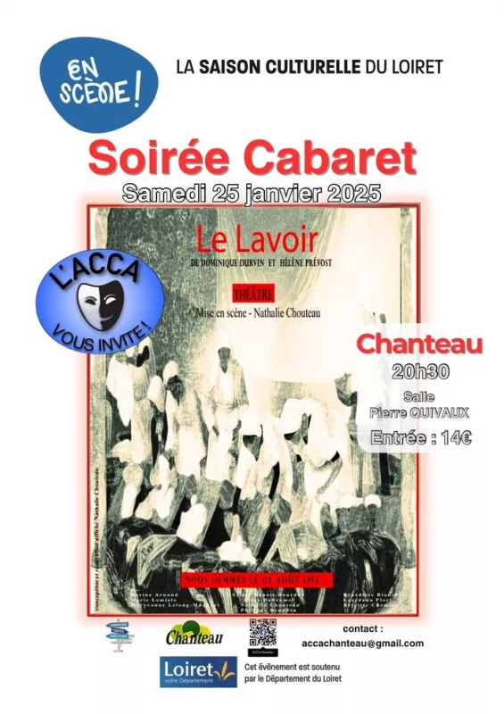 Soirée Cabaret-le Lavoir