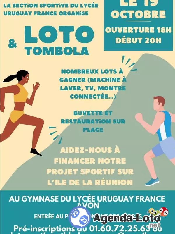 Loto Section Sportive Athlétisme Lycée Uruguay France