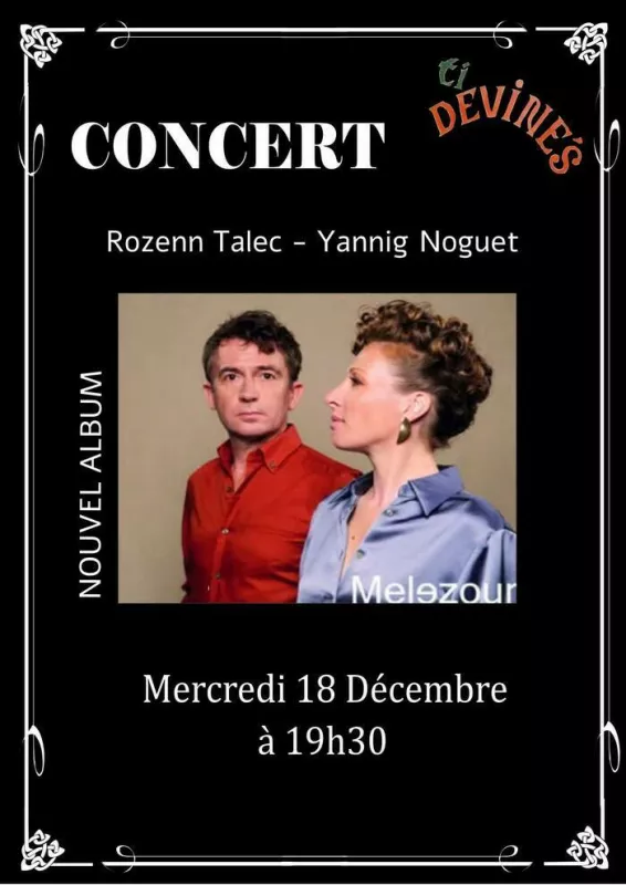 Concert de Rozenn Talec et Yannig Noguet