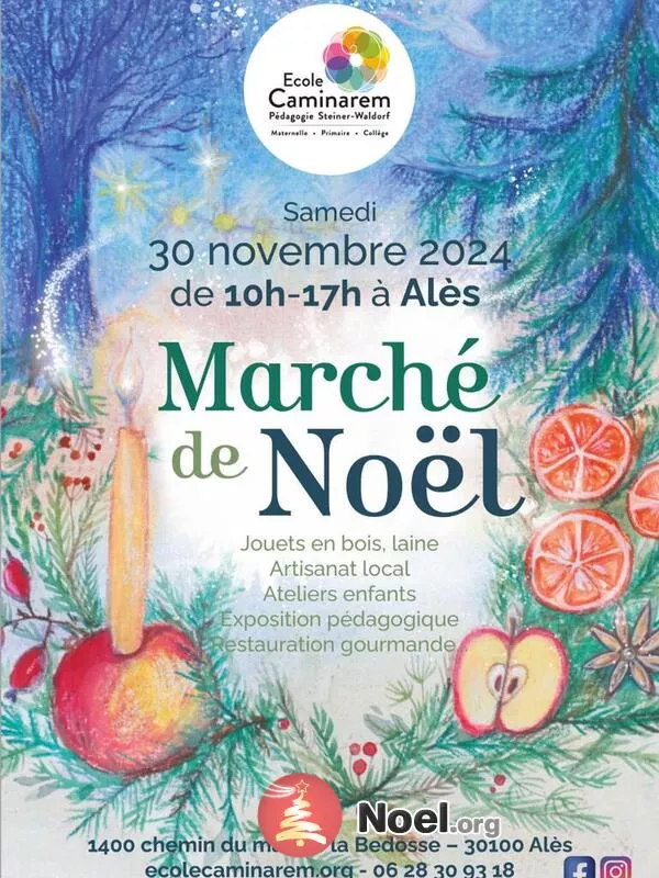 Marché de Noël-Ateliers Enfants et Restauration Gourmande