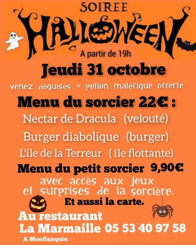 Soirée Halloween