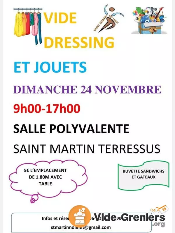 Vide Dressing et Jouets