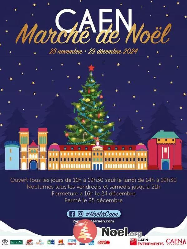 Marché de Noël de Caen 2024