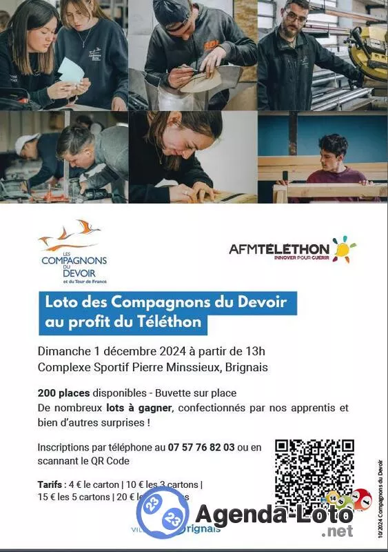 Loto des Compagnons du Devoir