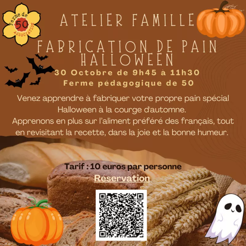 Fabrication de Pain Spécial Halloween