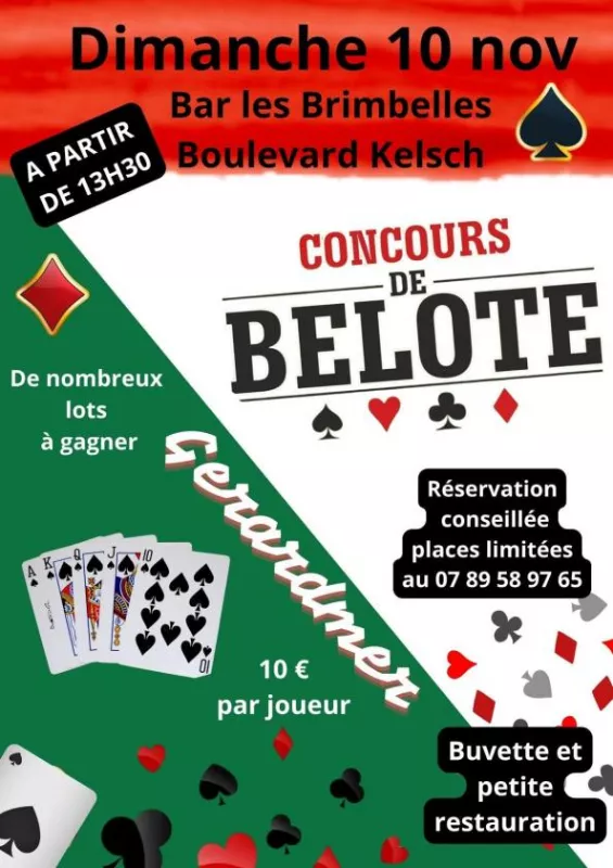 Concours de Belote