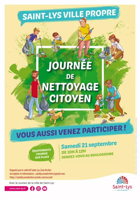 Journée de Nettoyage Citoyen à Saint-Lys