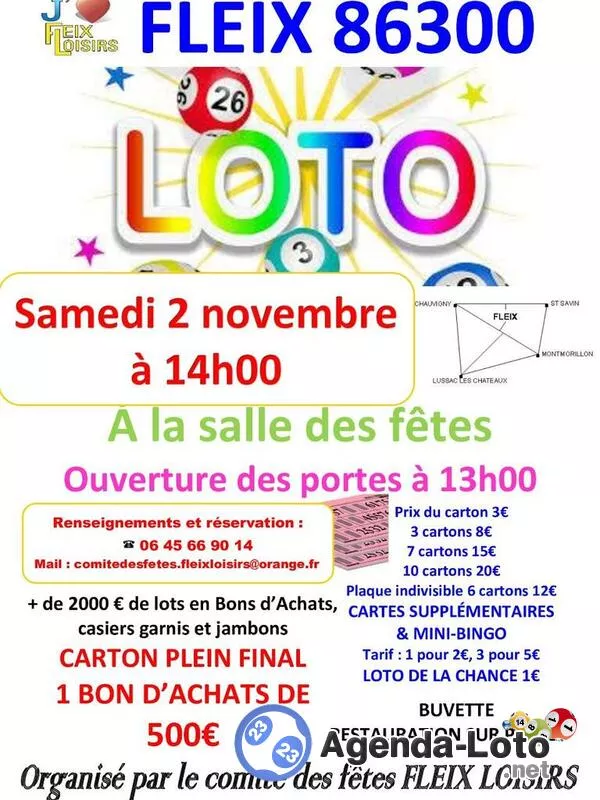 Loto du Comité des Fêtes