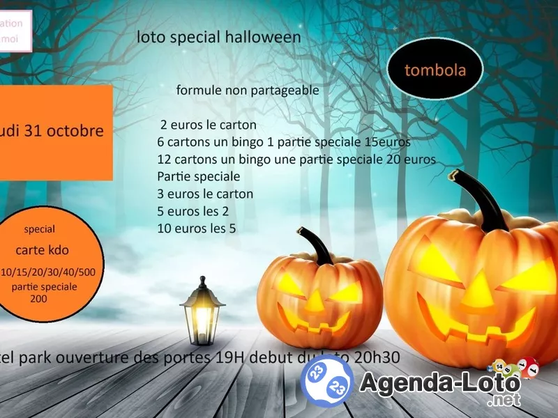 Spécial Loto D’halloween