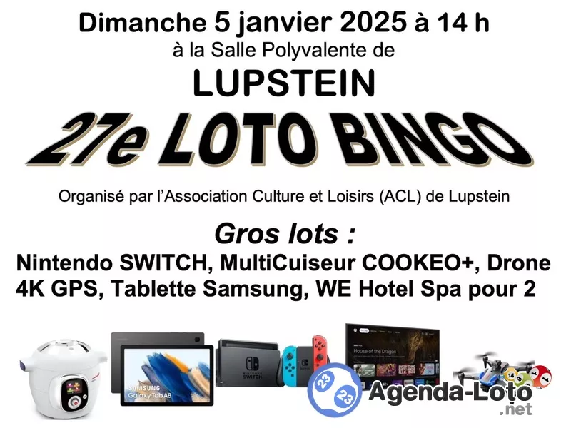 27E Loto Bingo Acl Lupstein