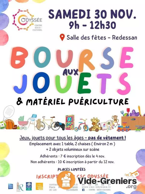 Bourse Aux Jouets et Matériel de Puériculture