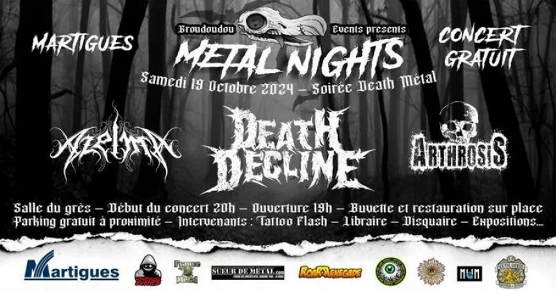 Metal Nights : Azelma/Arthrosis/Death Decline