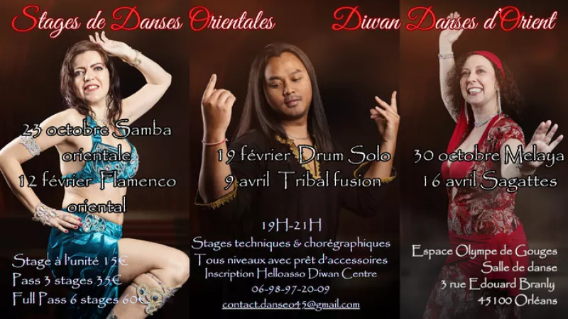 Stages de Danses Orientales