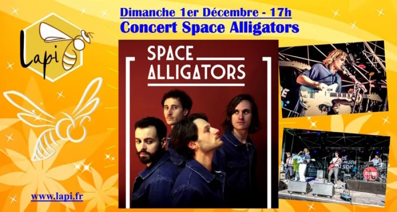 Concert des Space Alligators