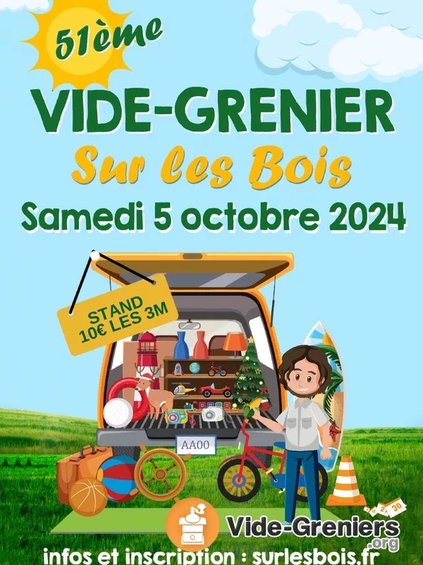 51E Vide-Grenier Champêtre de sur-les-Bois