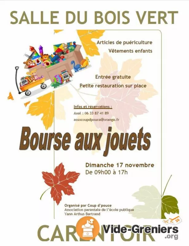 Bourse Aux Jouets de l'École Publique Carentoir