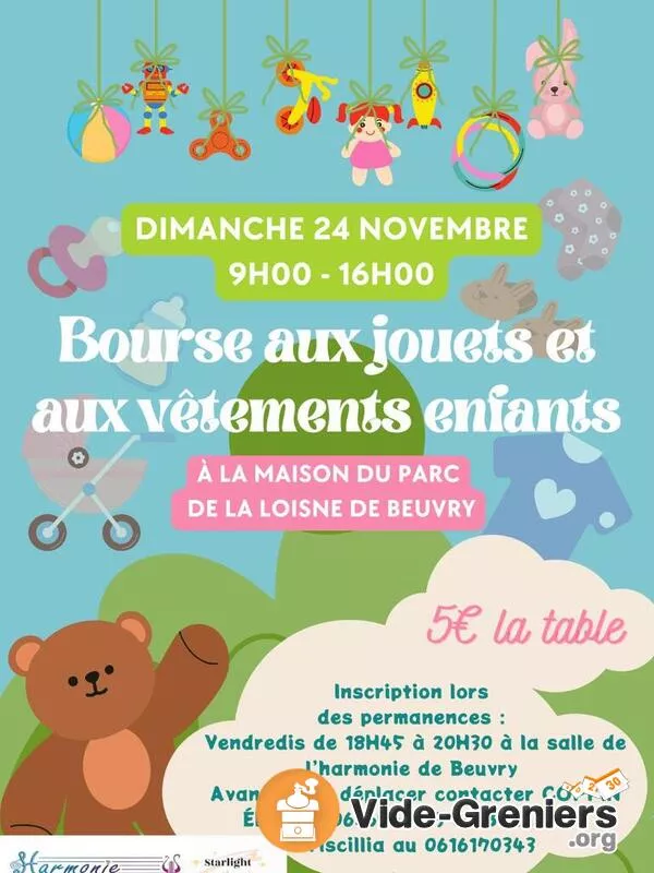 Bourse Aux Jouets et Aux Vêtements Enfants