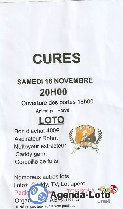 Loto de L As Cures Anim Herve