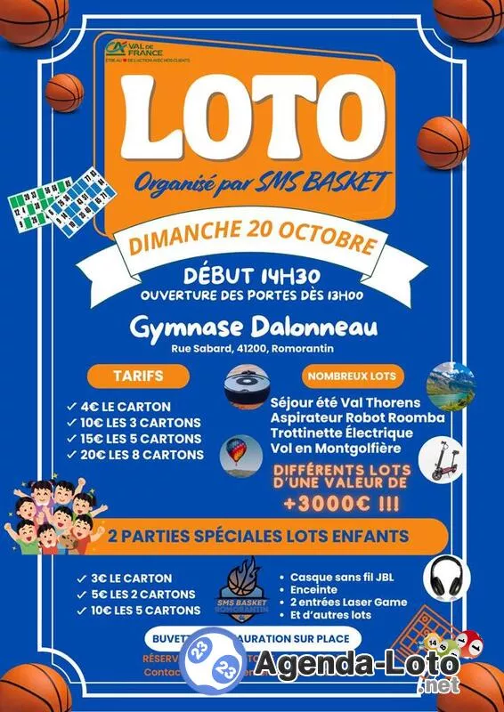 Loto Sms Basket Romorantin