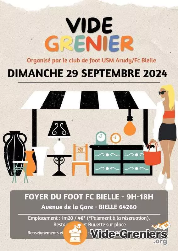 Vide Grenier du Fc Bielle Usm Arudy