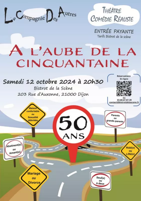 Spectacle «a l'Aube de la Cinquantaine»