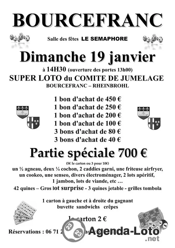 Loto du Comite de Jumelage