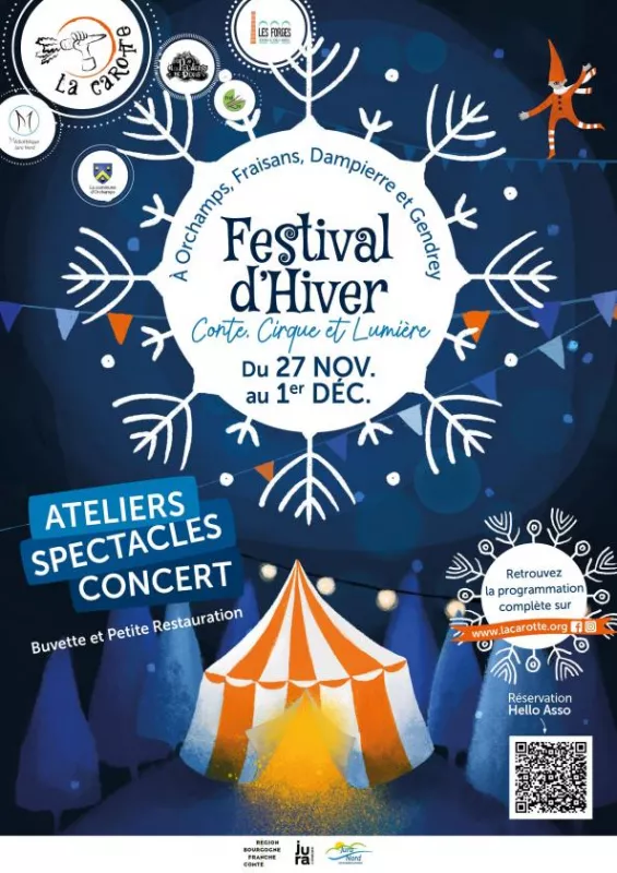 Festival D'hiver-Contes, Cirque et Lumière