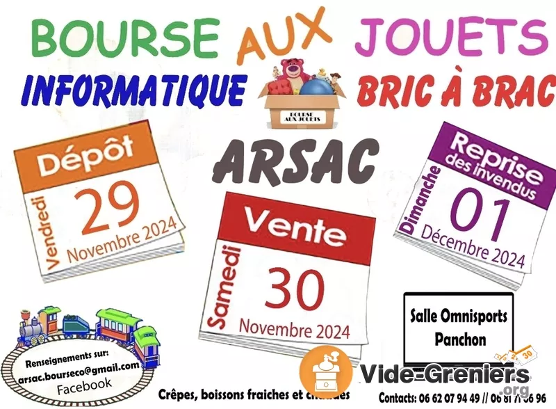 Bourse Aux Jouets, Informatique et Bric à Brac