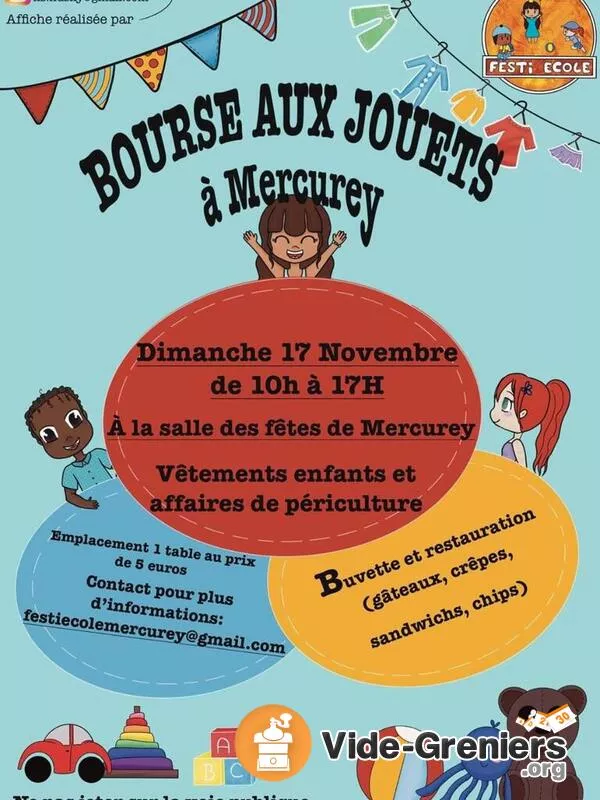 Bourse Aux Jouets à Mercurey