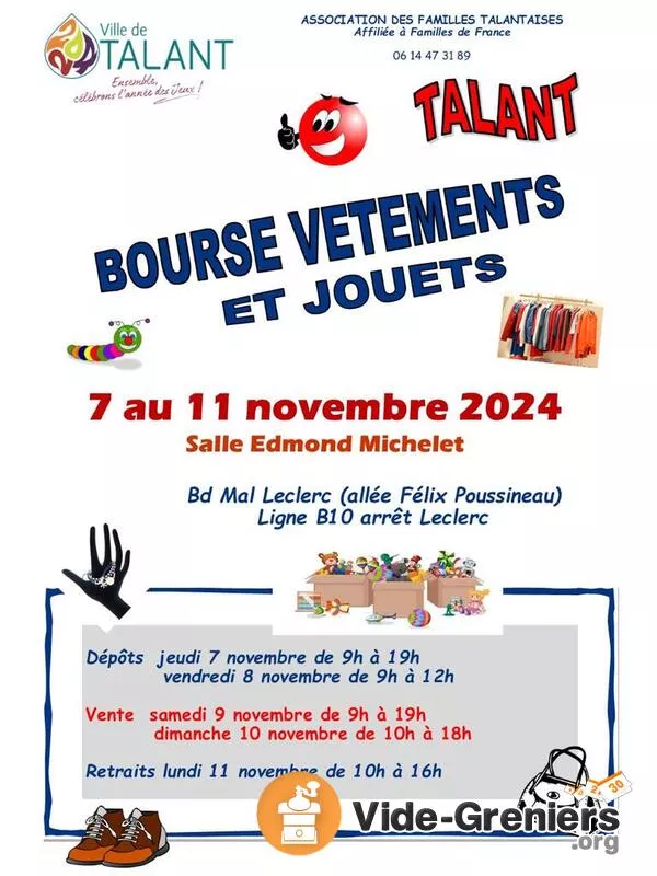 Bourse Vêtements et Jouets-Petite Puériculture