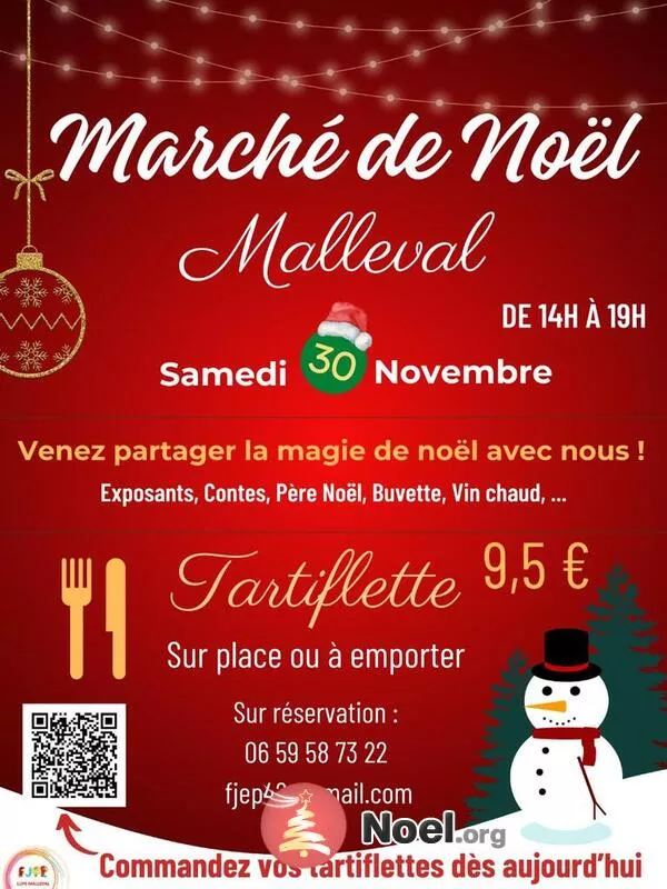 Marché de Noël-de 14H à 19H