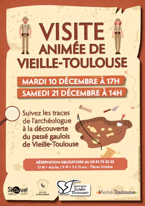 Visite Animée «Vieille-Toulouse à l'Époque Gauloise»