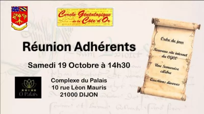 Réunion des Adhérents, Ouvert à Tous