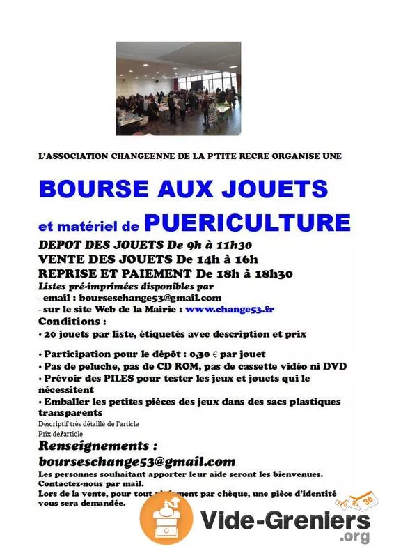 Bourse Aux Jouets et Puéricultures