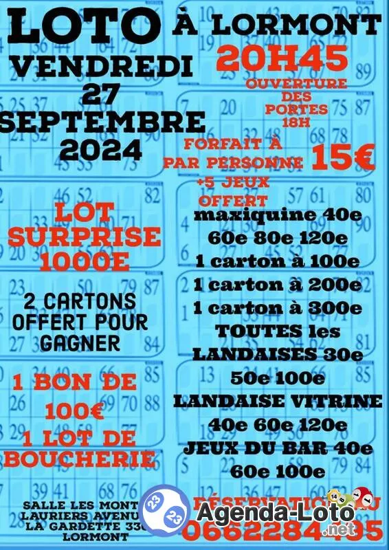 Loto Forfait 15E