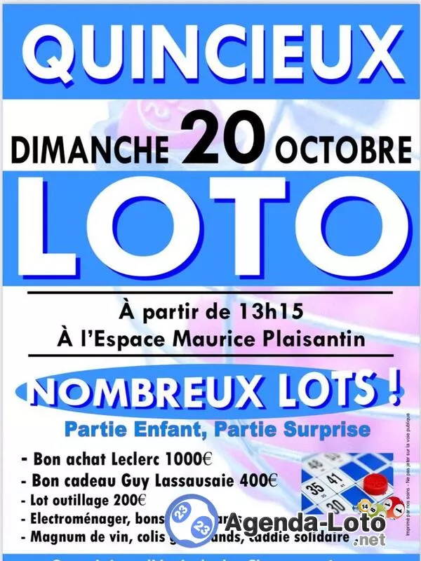 Loto des Classes en 4