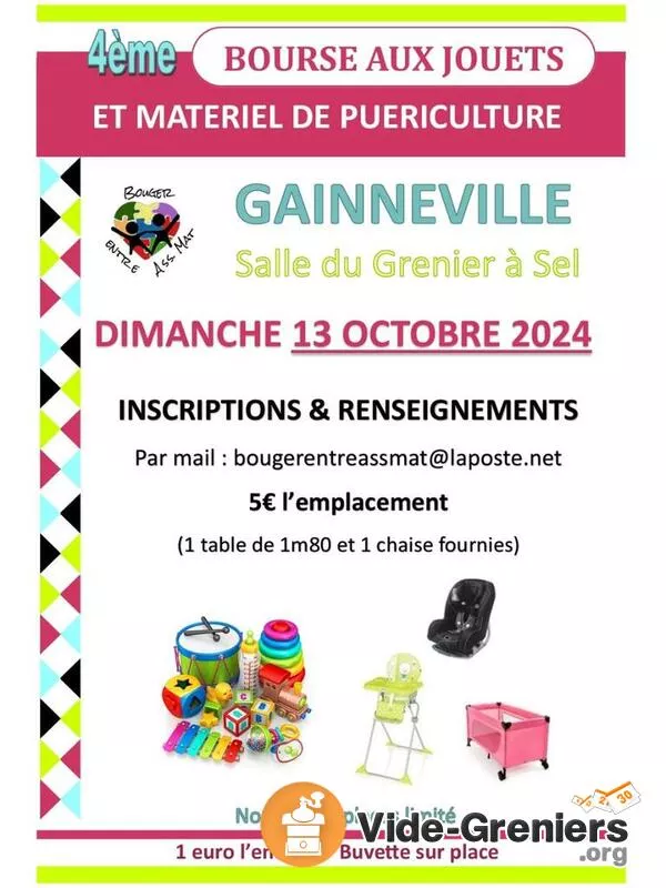 Bourse Aux Jouets et Matériel de Puériculture