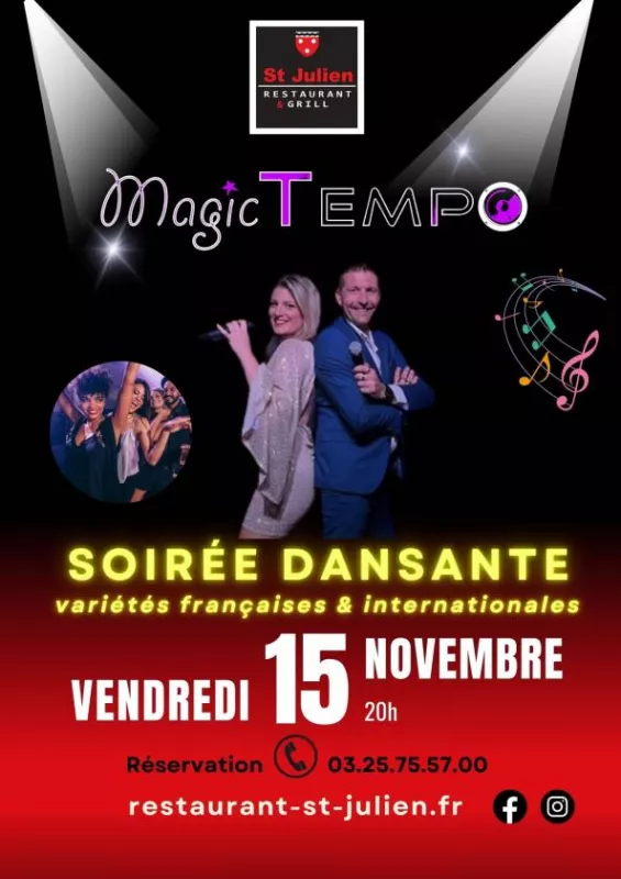 Concert : Magic Tempo-Soirée Dansante