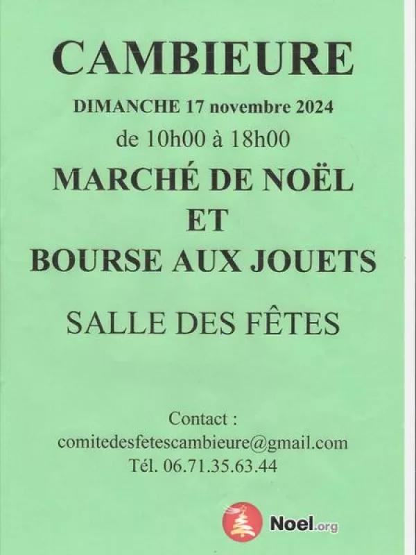 Marché de Noël et Bourse Aux Jouets