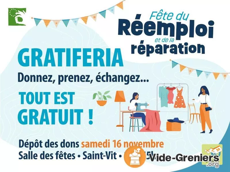 Gratiferia : Foire à la Gratuité