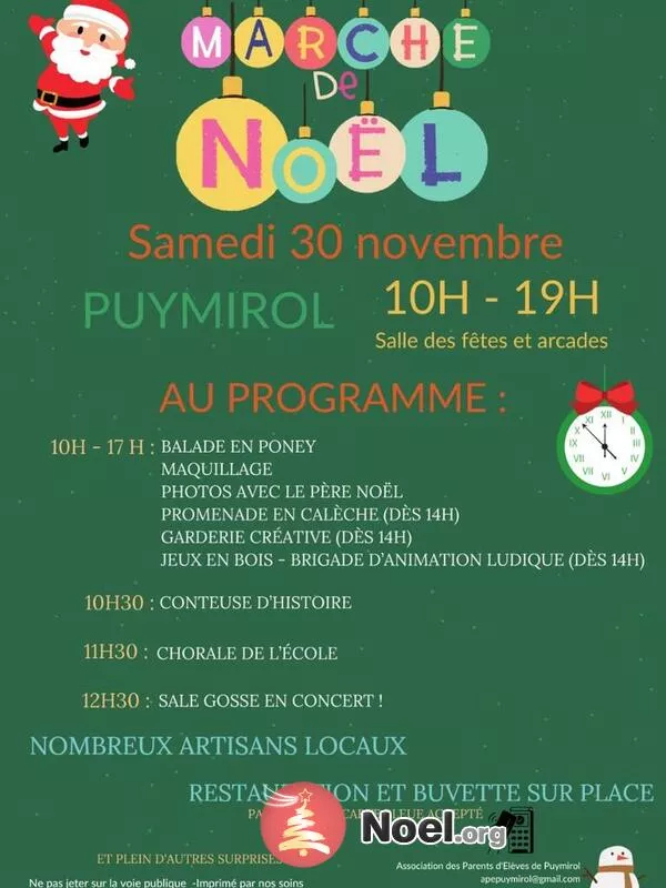 Marché de Noël de Puymirol