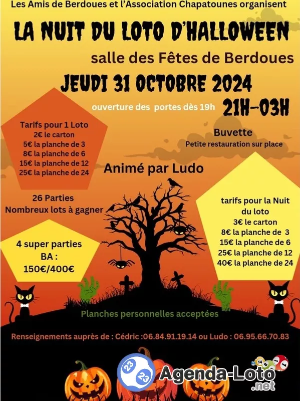 Nuit du Loto 26 Parties