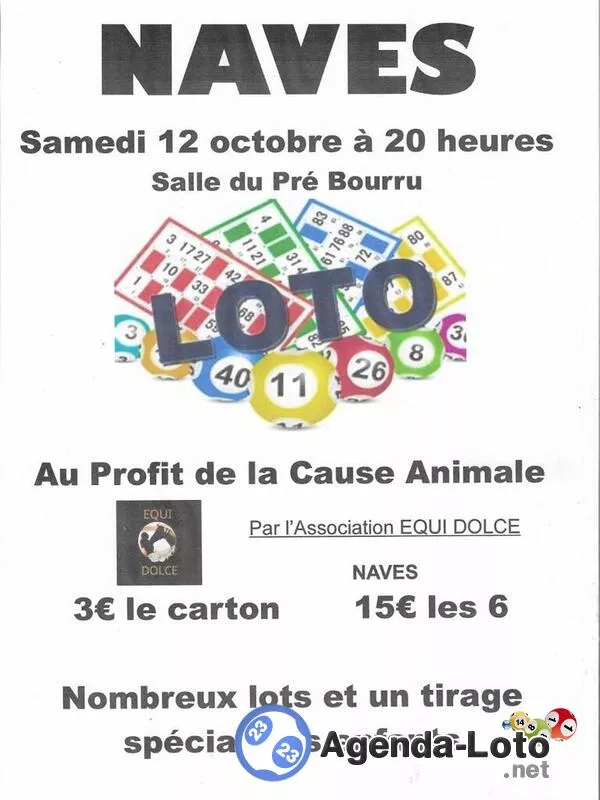 Loto au Profit de la Cause Animale