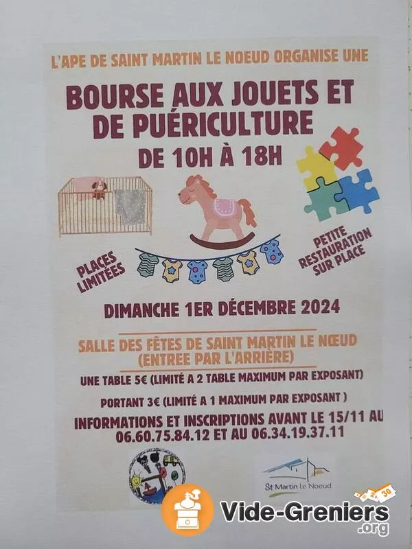 Bourse Jouets et Puériculture