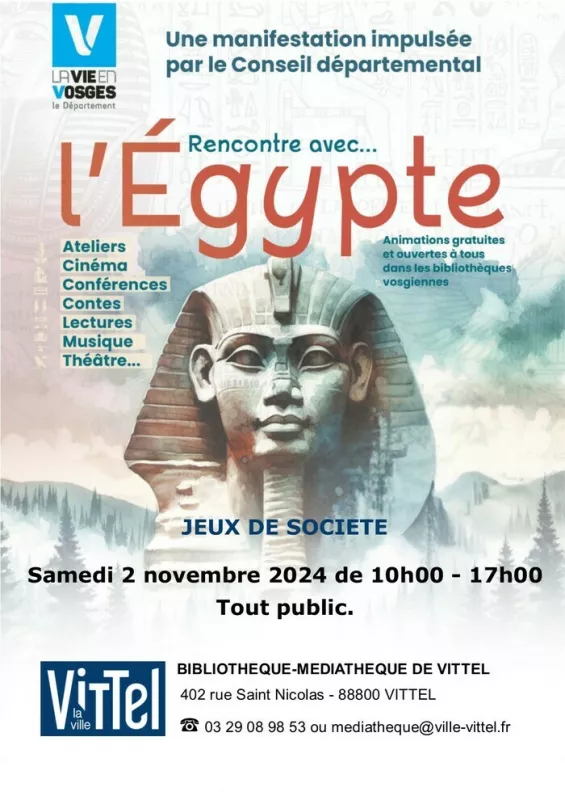 Rencontre avec l'Egypte-Jeux de Société