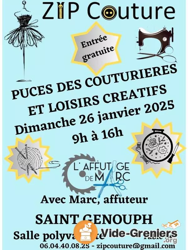 Puces des Couturières et Loisirs Créatifs