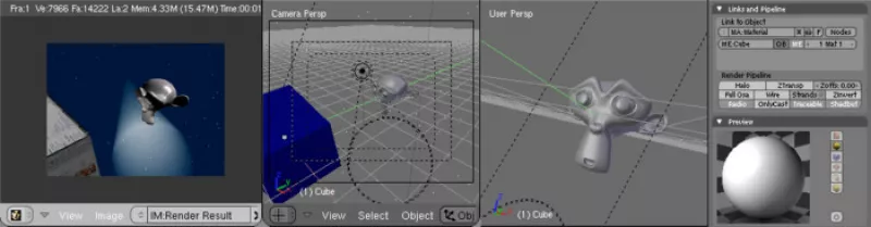 Modélisation 3D avec Blender